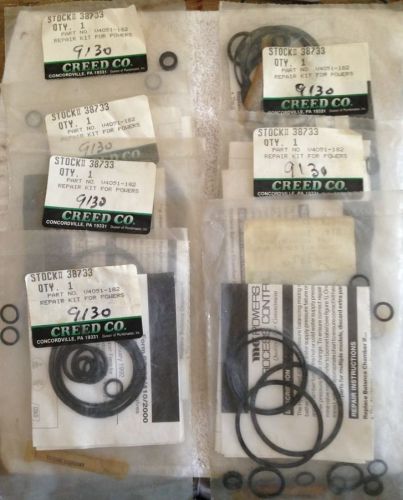LOT OF 7 CREED CO. REPAIR KITS #38733 FOR POWERS  V4051-182 NEW Free Shipping