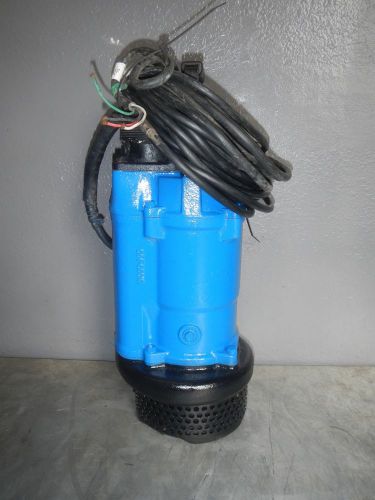 Tsurumi heavy duty 3&#034; ktz 32.2 dewatering submersible sump pump for sale