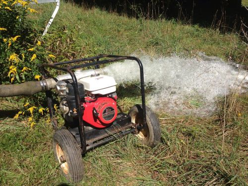 Stone 3&#034; stp3h8 trash pump with honda engine runs and pumps great! for sale