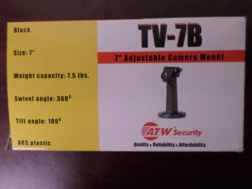 Atw security tv-7b 7&#034; adjustable camera mount for sale