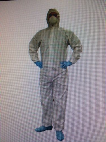 Disposable sureshield coveralls (1) lot of (5) units-coveralls for sale