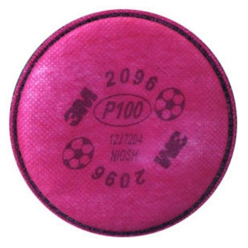 3m 2096 p100 filter w/nuisance level acid gas - pack of 2 for sale