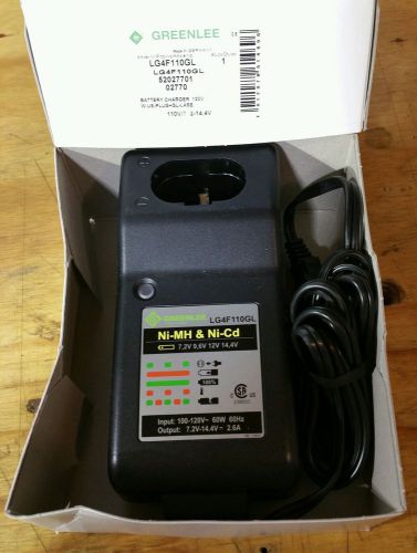 Greenlee LG4F110GL Battery Charger