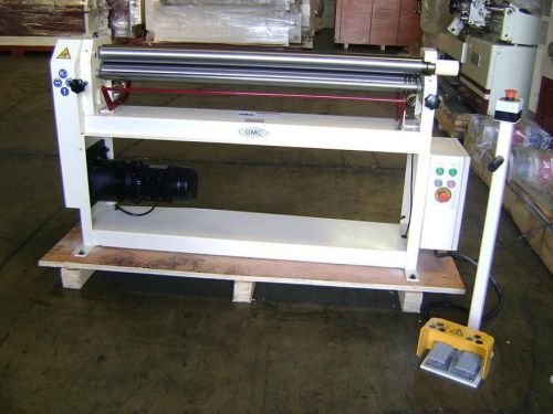 50&#034; w 0.0598&#034; thickness gmc psr-5016-1ph new bending roll, 1.5 hp, 220v 1ph - 50 for sale