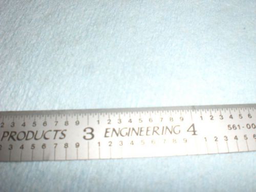 PRODUCTS ENGINEERING STEEL RULE 6&#034; 561-006 USA MADE