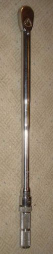 PRECISION INSTRUMENTS NO. M3R2500H 1/2 INCH DRIVE TORQUE WRENCH 500-2500 IN LB