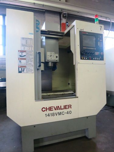 Chevalier 1418 vmc-40 3-axis vertical machining center new 2007 for sale