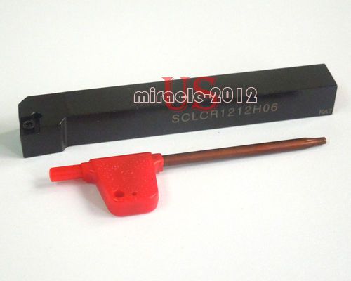 Indexable turning screw type tool holder sclcr1212h06 out circle right 95 degree for sale
