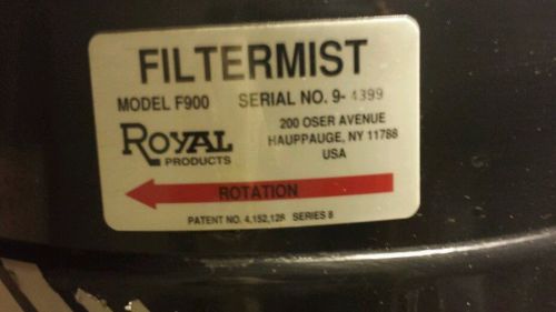 Royal Filtermist F900