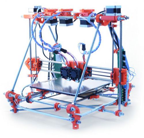 Reprap tricolour mendel 3d printer kit for sale