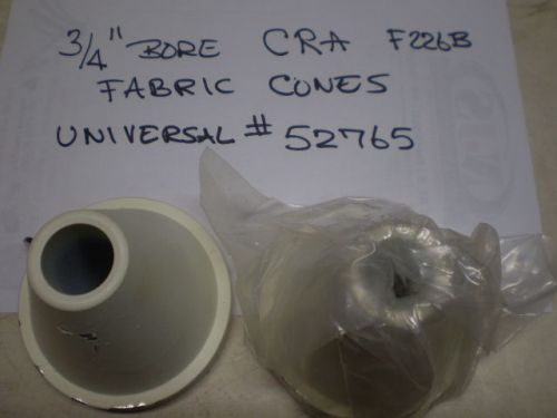 3/4&#034; fabric bar cones,NEW   TWO CONES