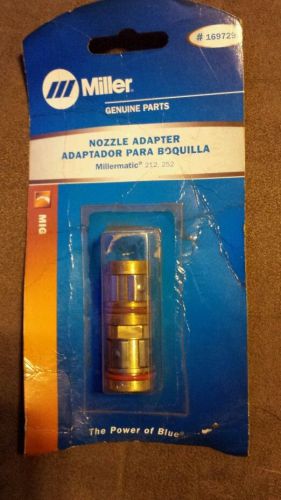 Miller, hobart, lincoln nozzle adapter  169729