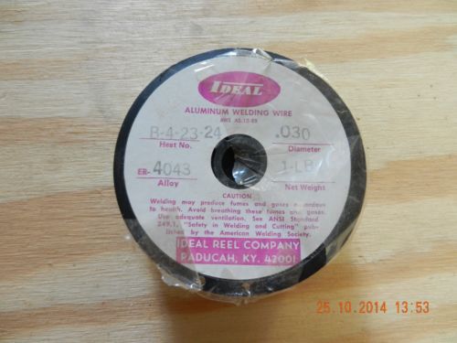 1 lb. spool of welding wire er4043 aluminum .030&#034; for sale