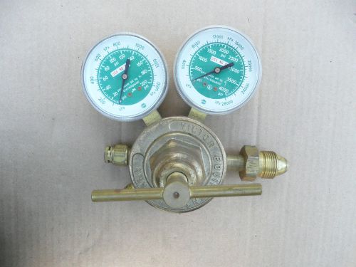 Victor csr 350d single stage, heavy/medium duty oxygen regulator, oxy-acetylene for sale