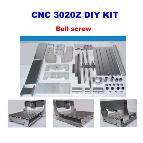 CNC 3020 DIY CNC Frame with ball screw, optical axis and bearings