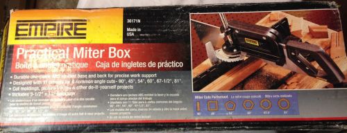 NEW Empire Level 36191N Precision Miter Box