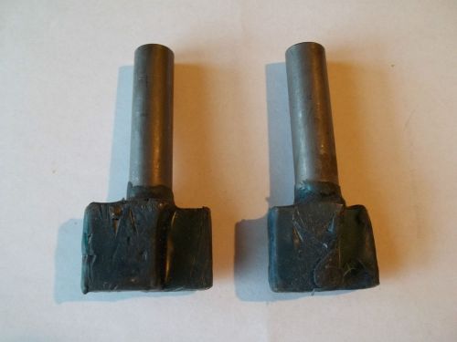 2x HSS router blank  1-3/4 and 2 inch industrial grade  3/4 shank  new