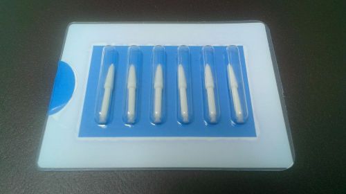 &#034;stainbuster&#034; zircon-rich fiberglass dental polishers, shape no.4002 - 6-pack! for sale