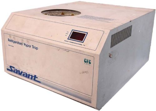 Savant rvt4104-120 digital refrigerated solvent vapor condenser/trap no power for sale