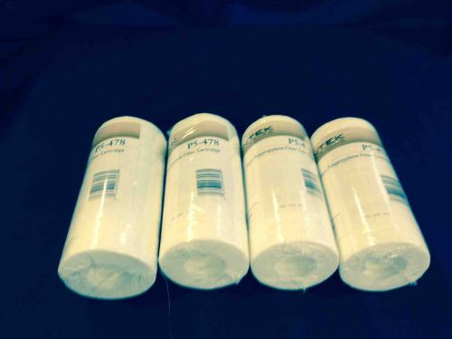Four pentek p5-478 sediment water filters 4-7/8&#034; x 2-3/8&#034; for sale