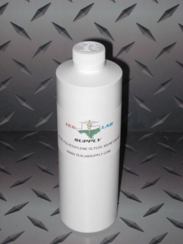 Tex lab supply 500 ml polyethylene glycol - 400 peg nf grade - sterile for sale