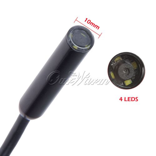 New 7m 4led 10mm waterproof usb borescope endoscope inspection tube snake camera for sale