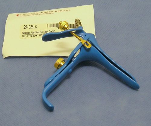 Hu-Friedy Pederson Vaginal Speculum, 29-025LC, LEEP Coated, Small
