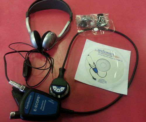 Cardionics E Scope II Electronic Headset Stethoscope