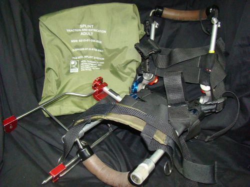 ADULT REEL SPLINT TRACTION EXTRICATION 8001 MILITARY TACTICAL EMS HYBRID SYSTEM