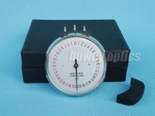 Lens base curve measurement Lens clock New