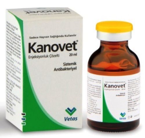 ANTIBACTERIAL 20ml KANOVET Injectable Solution Kanamycin sulphate CAT DOG HORSE