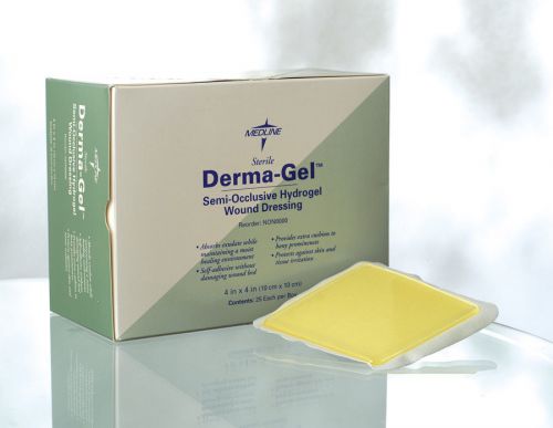 Medline Derma-Gel Hydrogen Wound Dressing Wafer