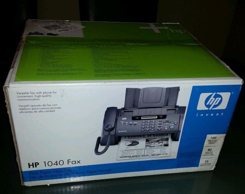HP 1040 Fax Machine New in Box, Free Shipping!