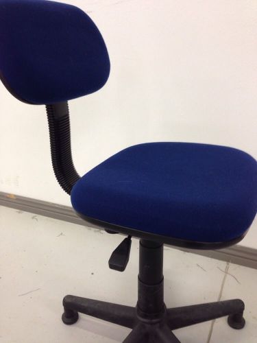 Office Chair - Blue Pleasure Posture Pro - Adjustable Armless