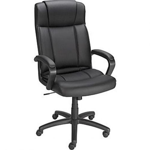 Staples Sidley Luxura Executive High Back Chair- Black- NEW