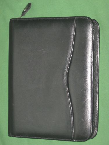 DESK 1.0&#034; LEATHER Day Timer Planner BINDER Organizer CLASSIC Franklin Covey 9032