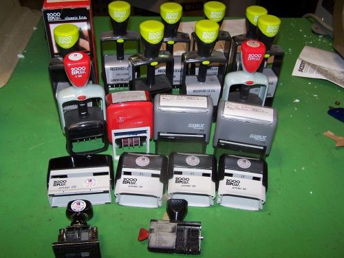 20 Office Stampers Mostly 2000 Plus Models 2360 2160  S360 S260 Printer 30 &amp; 25