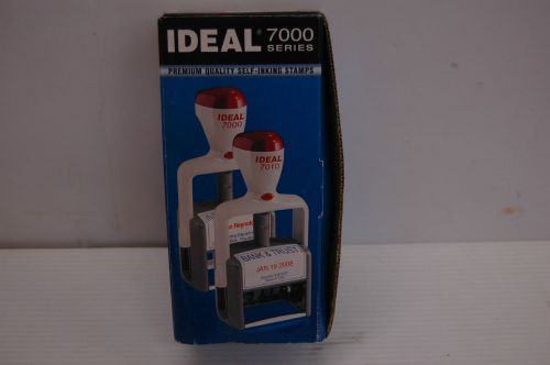 Ideal 7000 Series Self-Inking Stamp  7030