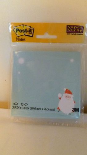 Santa 3.9 in x 3.8 in Post-it Notes