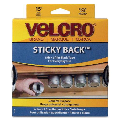 Velcro Sticky Back Hook &amp; Loop Fastener Tape 3/4 x 15