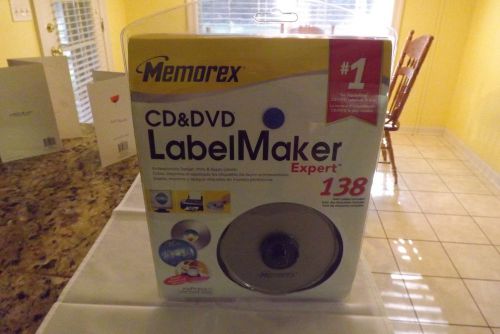 Memorex CD &amp; DVD Label Maker Expert 138 exPressit Label Design Studio Software