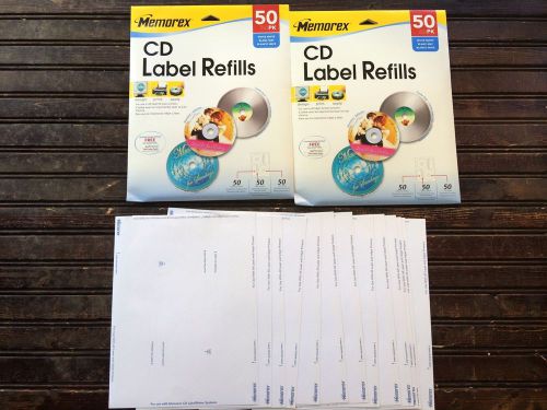 Memorex CD Refill Labels