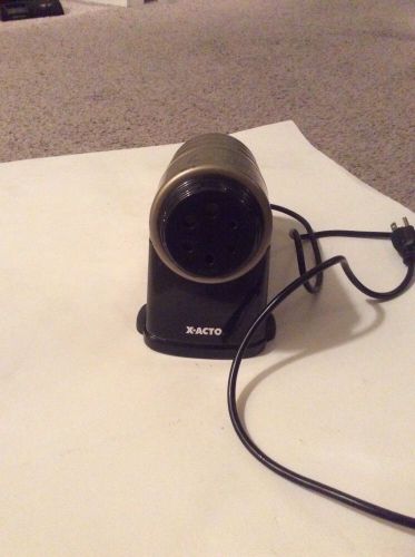 X-ACTO Model 41 Commercial Electric Pencil Sharpener AS IS Please Read