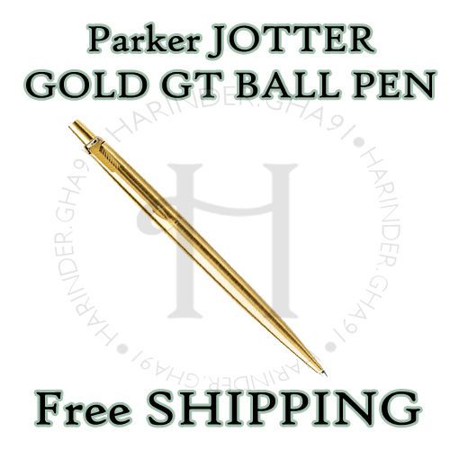 Original Parker JOTTER  GOLD GT BALL PEN   original