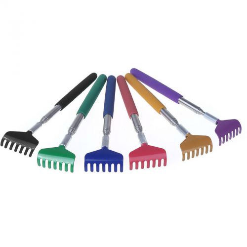 Extendable Telescoping 27 Inch Assorted Back Scratchers, Pack of 5