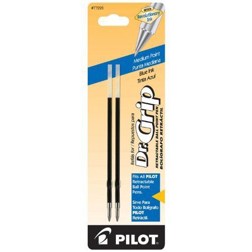 Pilot dr. grip &amp; bps retract ballpoint pen refill - 1 mm - medium (pil77228) for sale