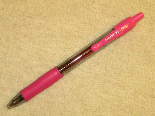 Pilot g2 pink gel ink genuine roller ball pen -free shipping on added pens for sale