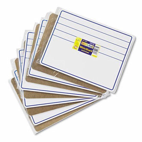 Chenille Kraft Student Dry-Erase Boards, 12 x 9, Blue/White, 10/Set (CKC988210)