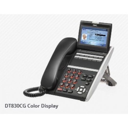 NEC ITZ-12CG-3(BK) TEL DT830G IP 12-Button Gigabit Color Display Phone ~ 660021