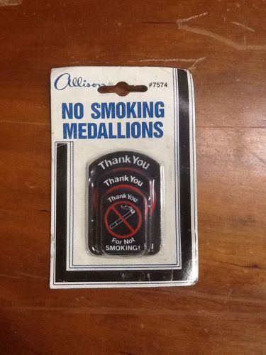 No Smoking Medallions (8371-1W-202C)